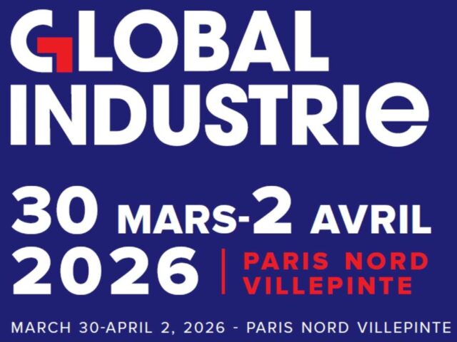 Participation au salon Global Industrie 2026 Du 30 mars au 2 avril 2026                                                          Paris Nord Villepinte Hall 6, Stand R48